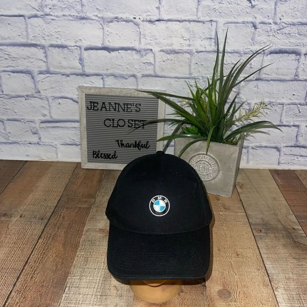 BMW lifestyle black hat cap